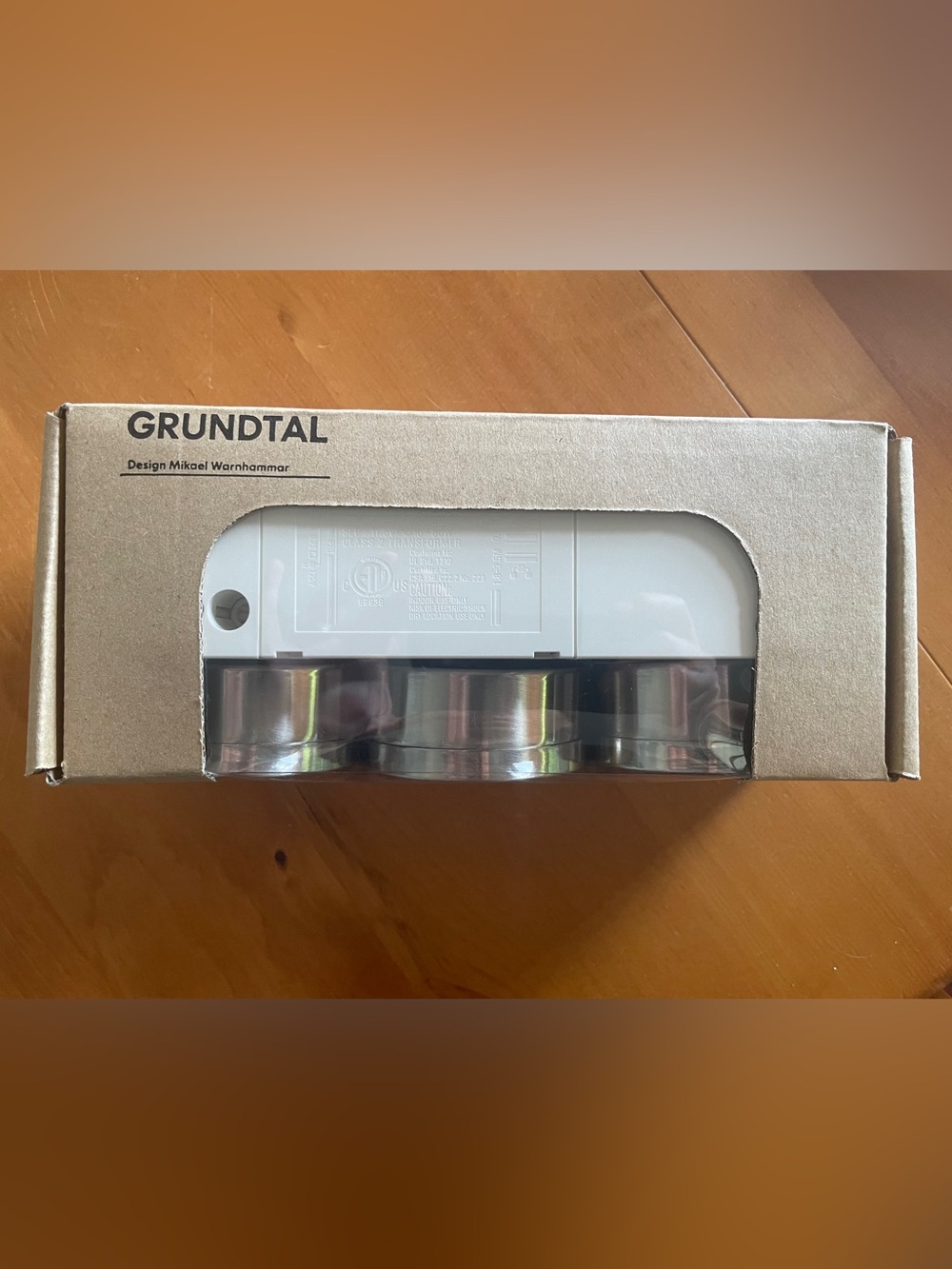 IKEA GRUNDTAL 3 light under cabinet light